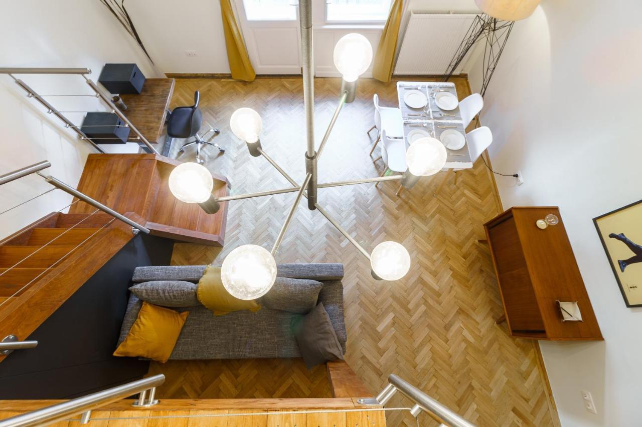 Central Loft-Style Flat Next To Danube Budapest Exterior photo